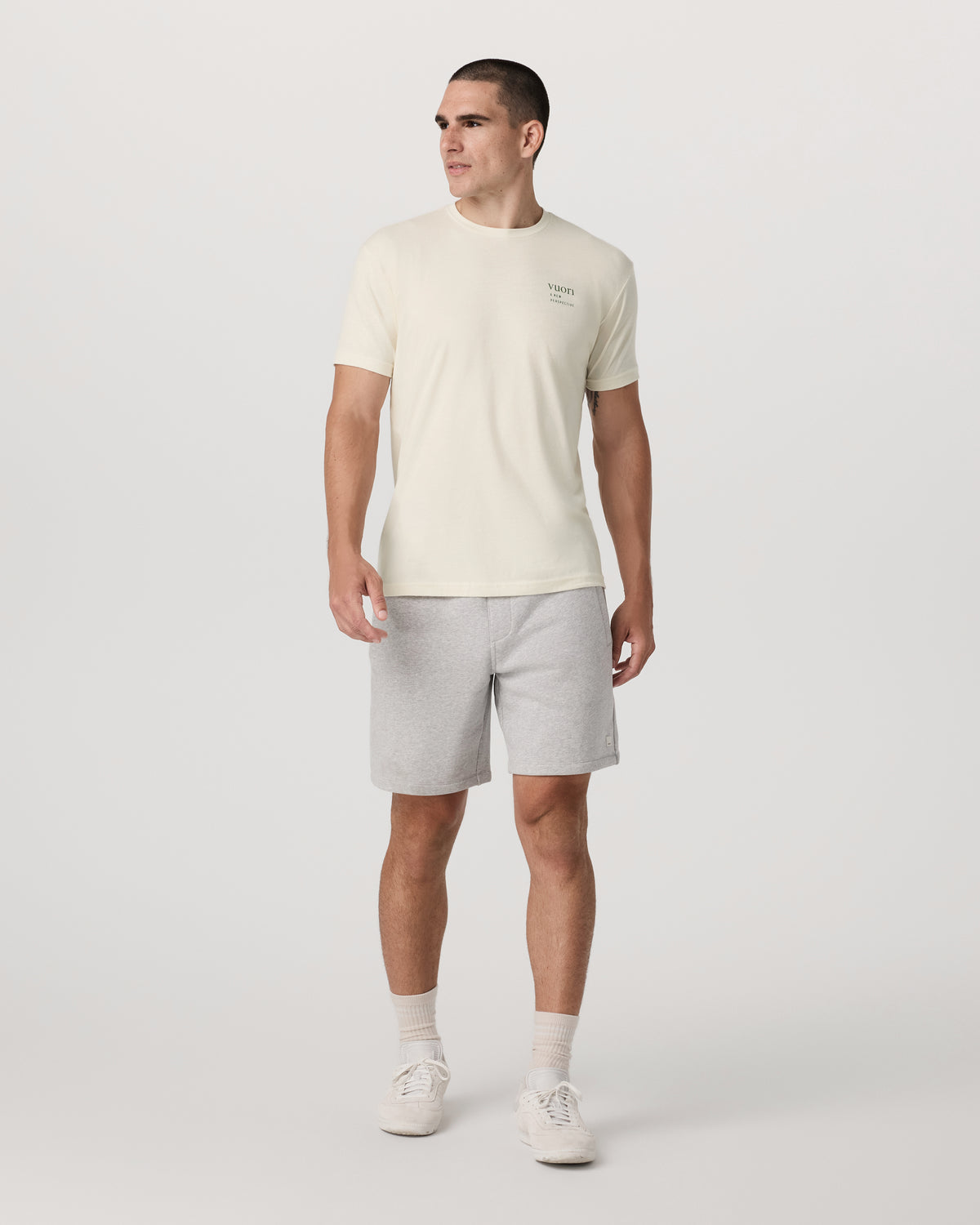 Vortex Tee Men's Natural Performance T-Shirt | Vuori On sale