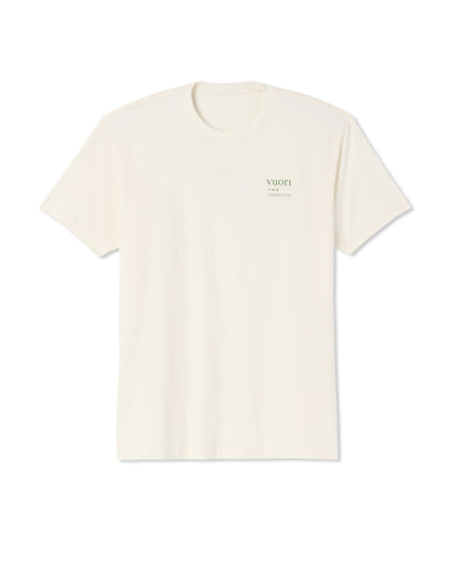 Vortex Tee Men's Natural Performance T-Shirt | Vuori On sale