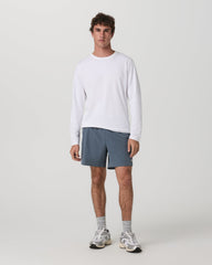 Long Sleeve Tuvalu Tee Men's Lightweight White Shirt | Vuori For sale