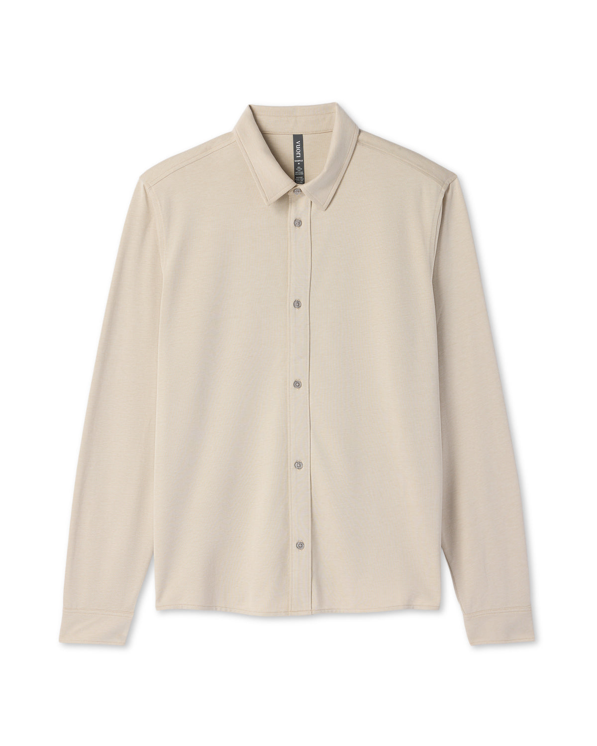 Long Sleeve Knit Oxford Button Down Men's Trench Shirt | Vuori Online