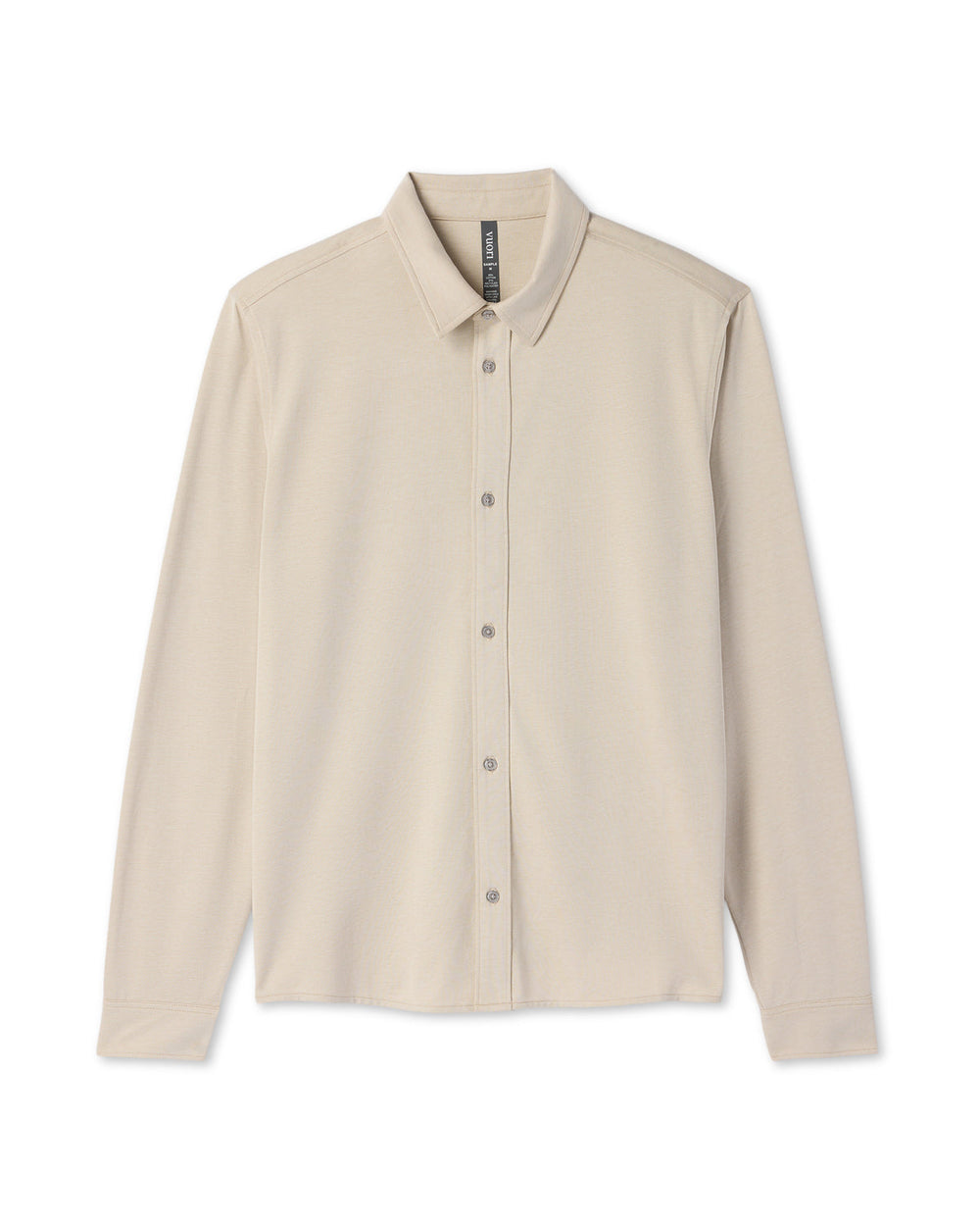 Long Sleeve Knit Oxford Button Down Men's Trench Shirt | Vuori Online