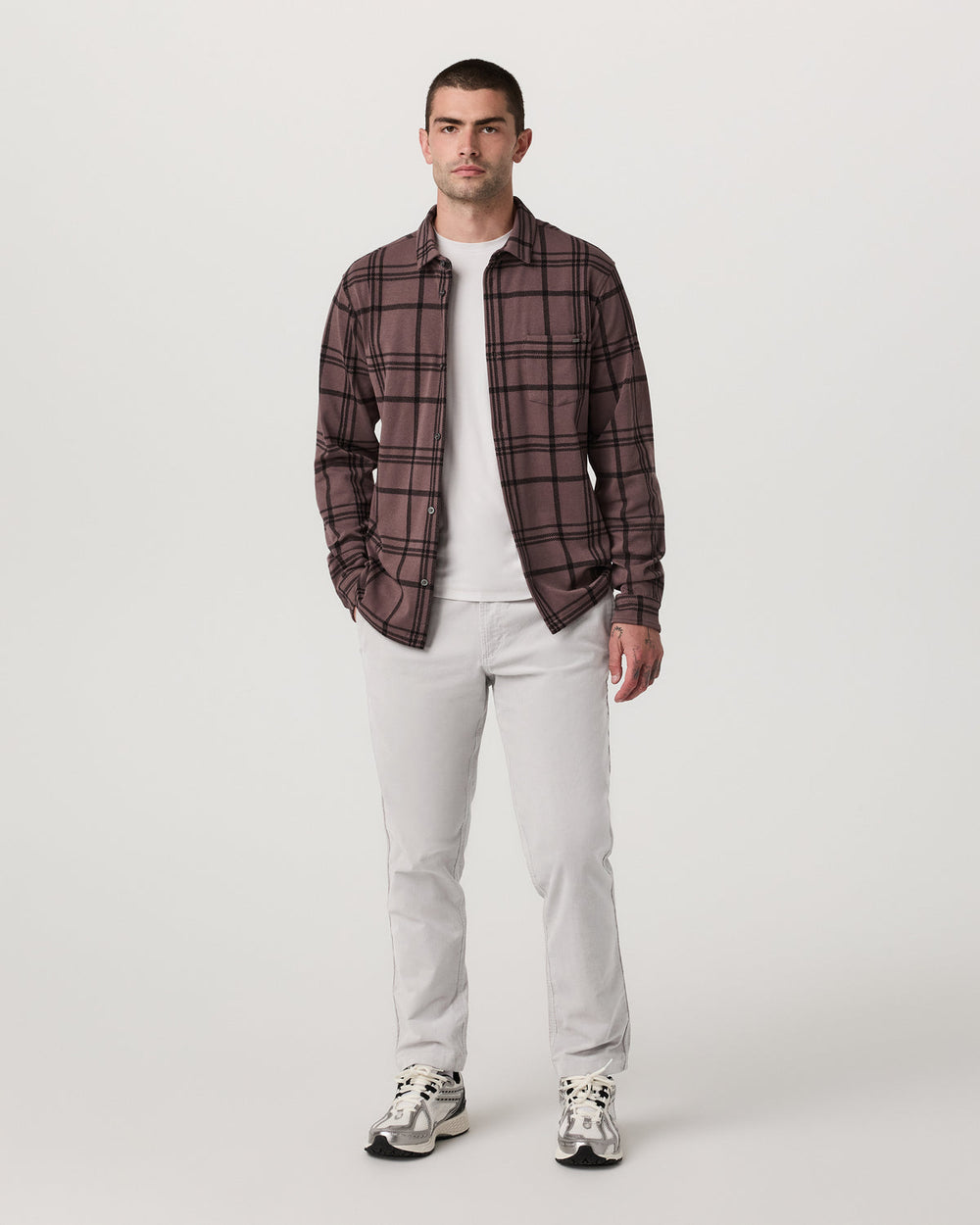 Seaview Plaid Button Down Shirt Men's Huckleberry Shirt | Vuori