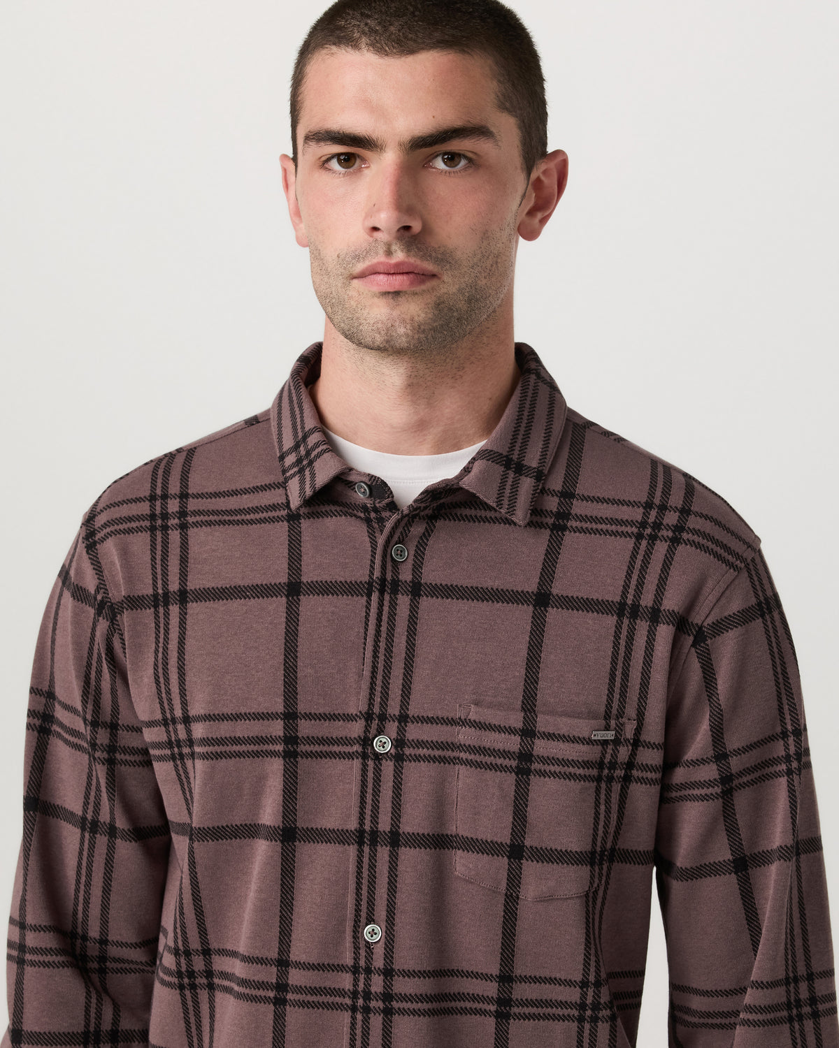 Seaview Plaid Button Down Shirt Men's Huckleberry Shirt | Vuori