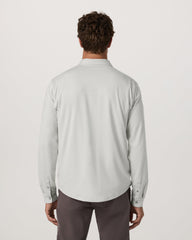 Men's Long Sleeve Ponto Button Down Salt Heather | Vuori