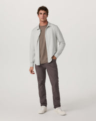 Men's Long Sleeve Ponto Button Down Salt Heather | Vuori