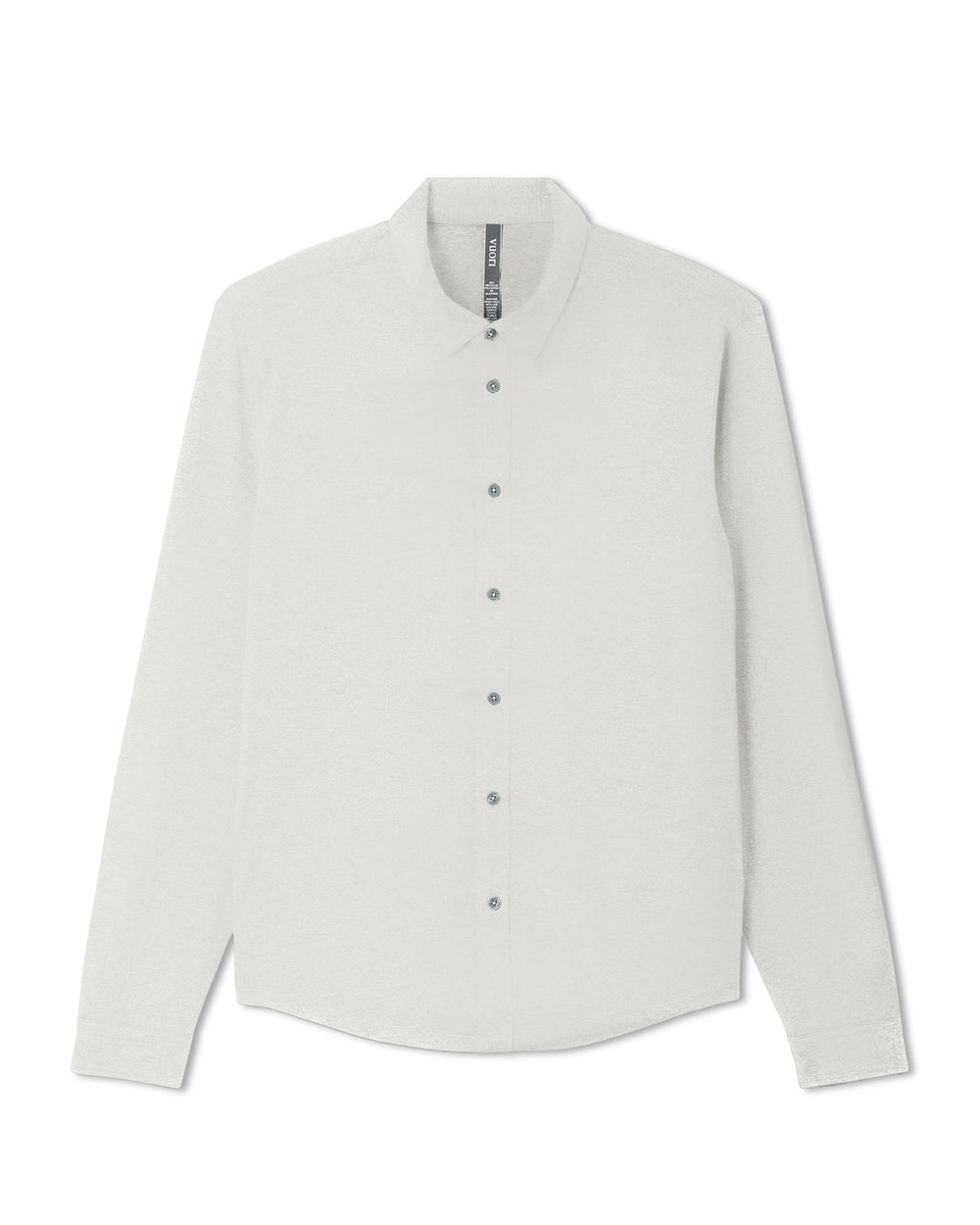 Men's Long Sleeve Ponto Button Down Salt Heather | Vuori
