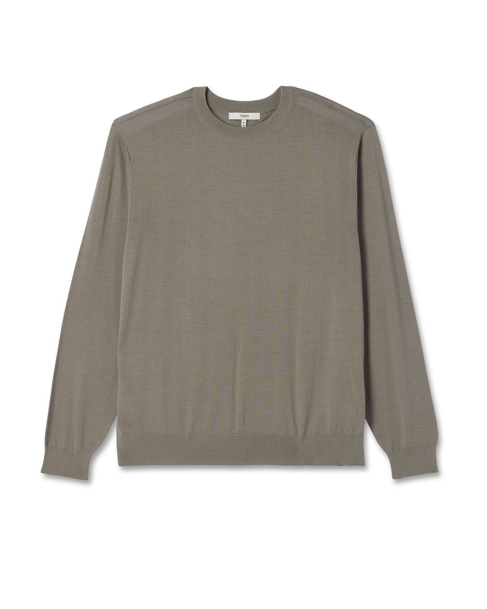 Merino Fine Gauge Wool Sweater Men's Taupe Sweater | Vuori Discount