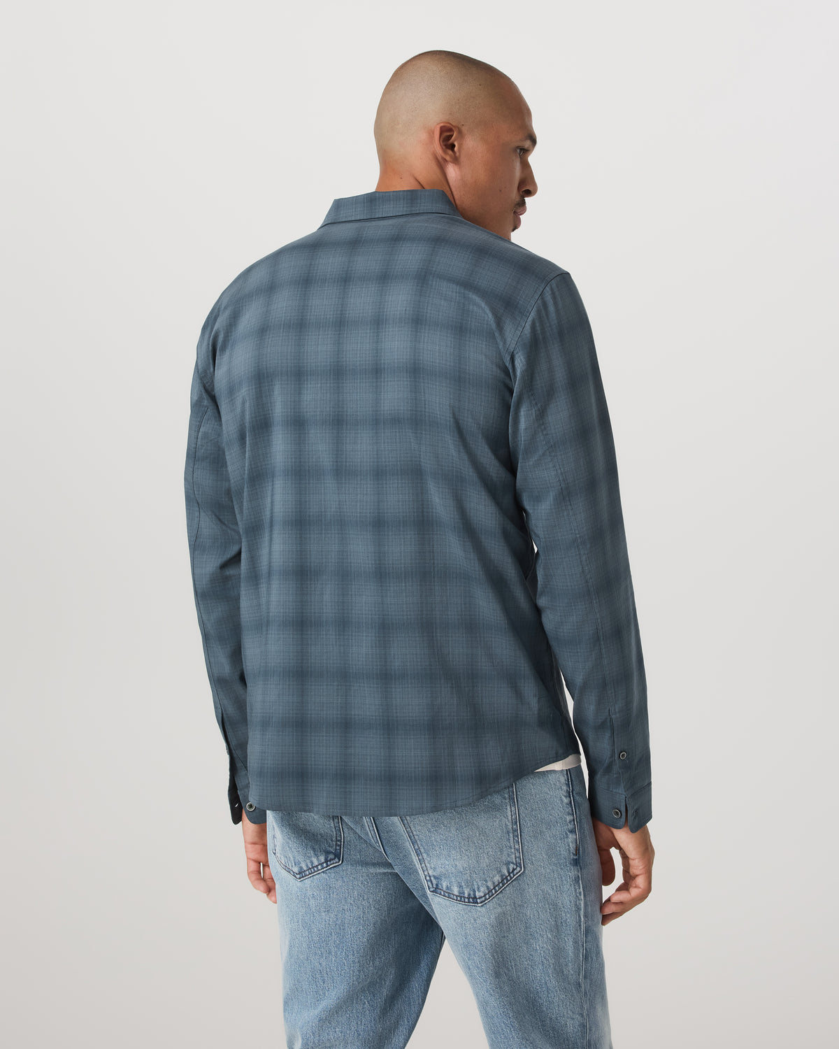 Long Sleeve Plaid Button Down Shirt Men's Abyss Shirt | Vuori Sale