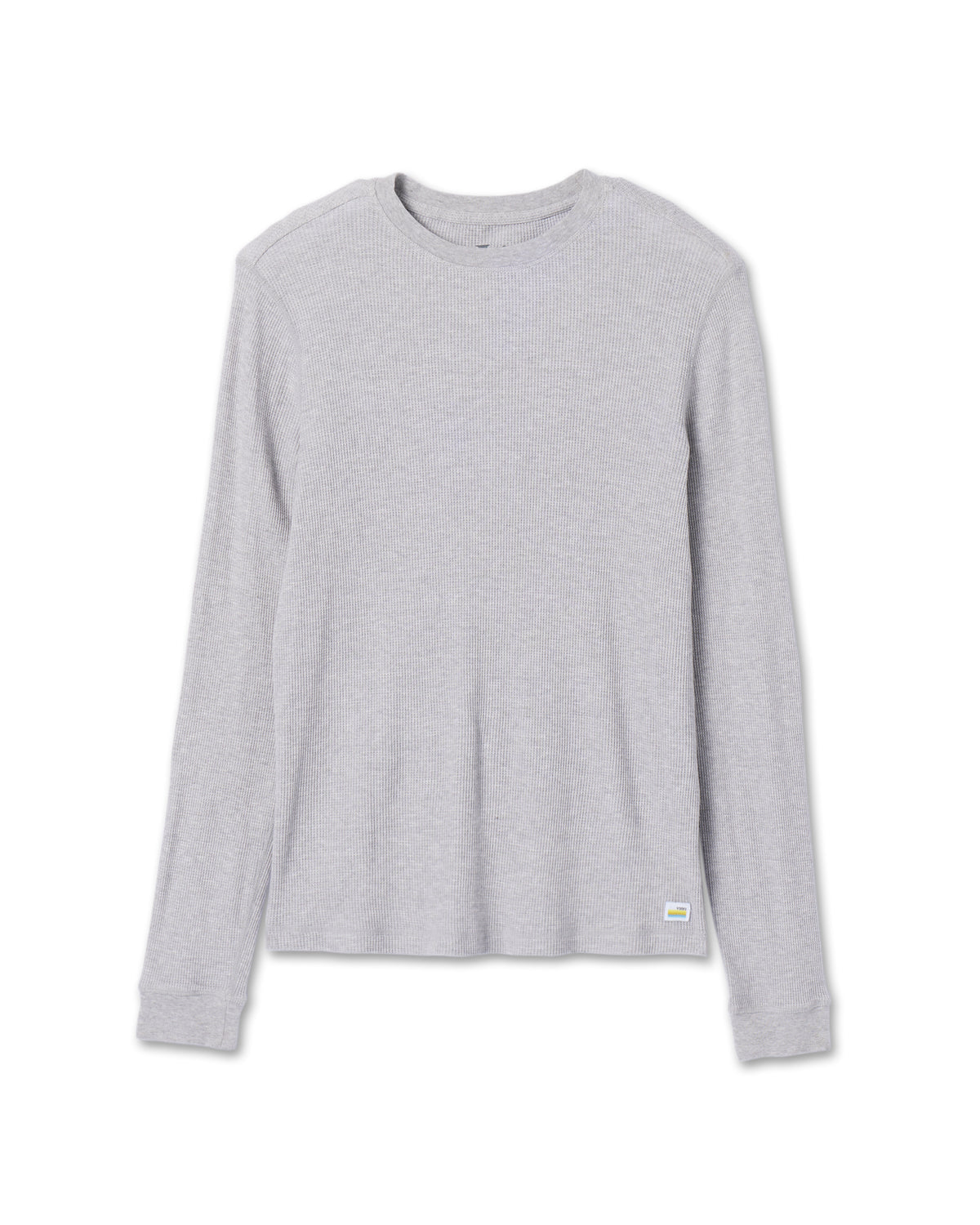 Waffle Crew Men's Light Grey Thermal Shirt | Vuori Online