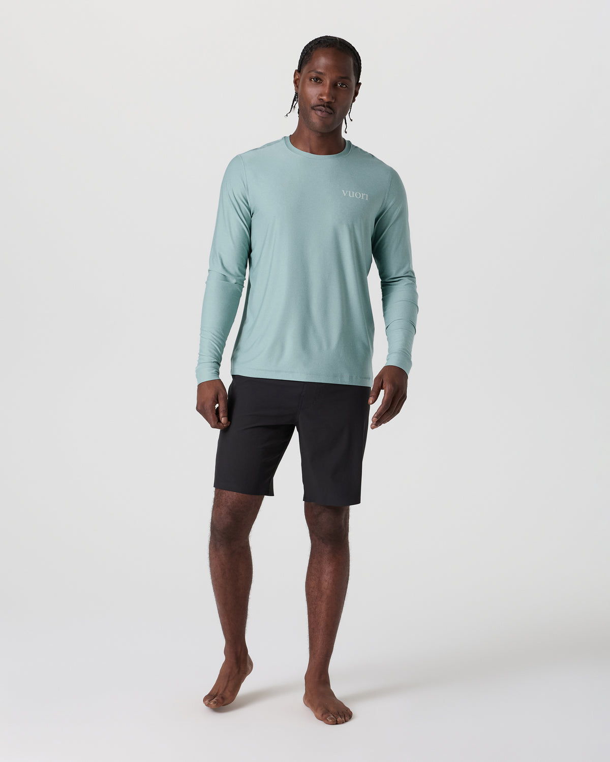 Uluwatu UPF Long Sleeve Sea Spray Heather | Vuori Outlet