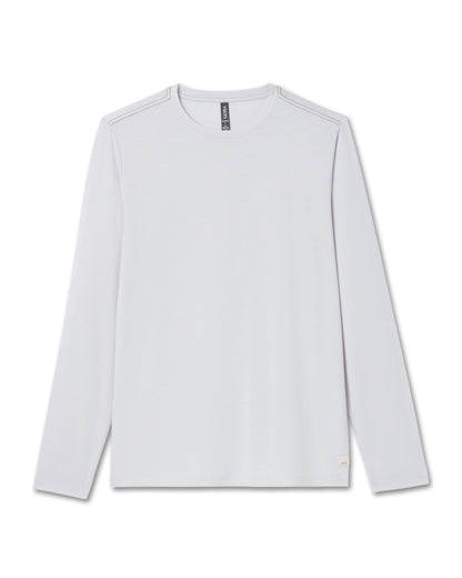 Long Sleeve Current Tech Tee Frost Grey | Vuori Discount