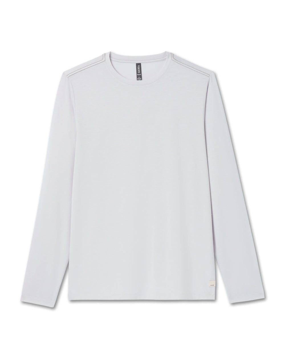 Long Sleeve Current Tech Tee Frost Grey | Vuori Discount