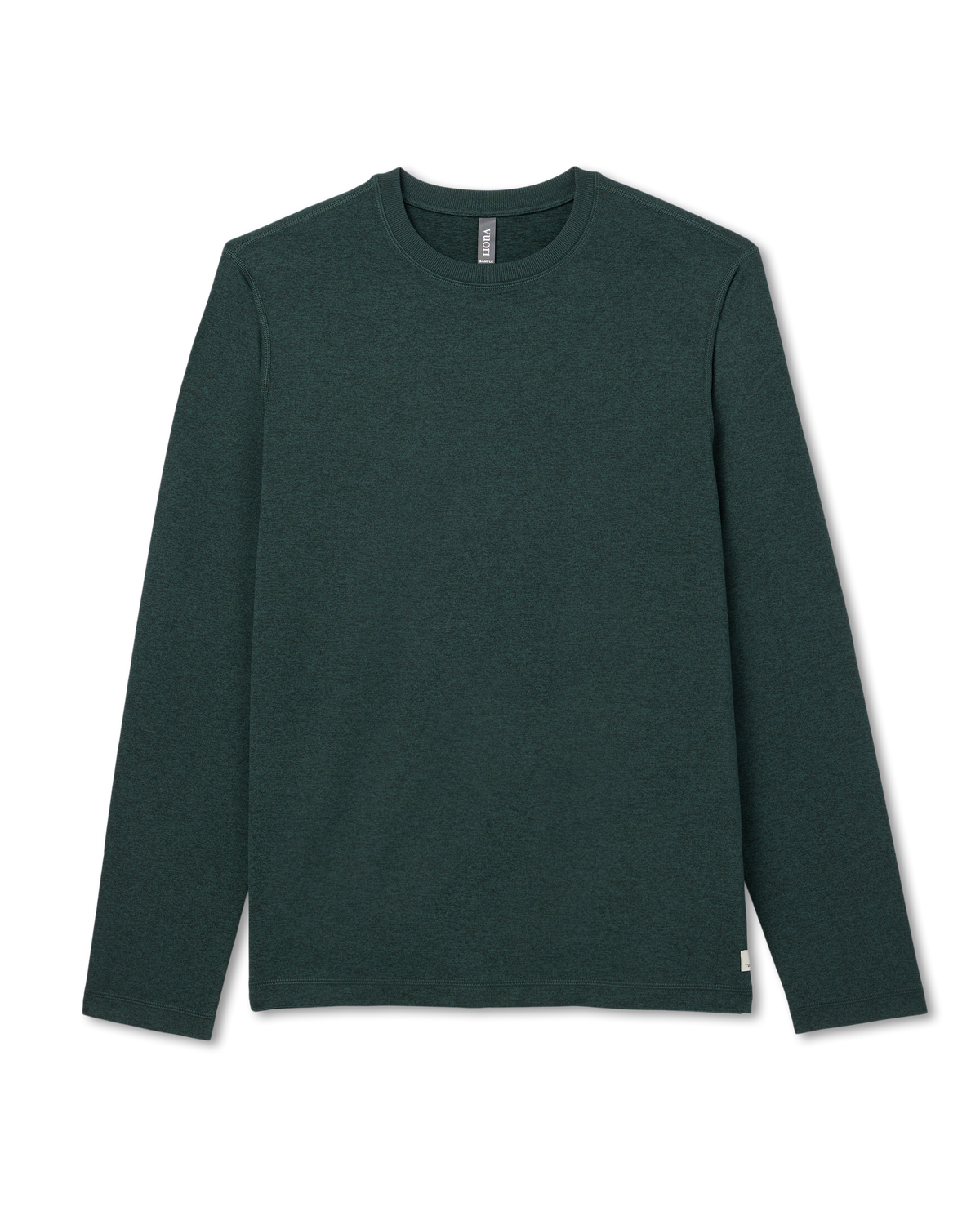 Long Sleeve Ponto Performance Tee Evergreen Heather | Vuori For sale