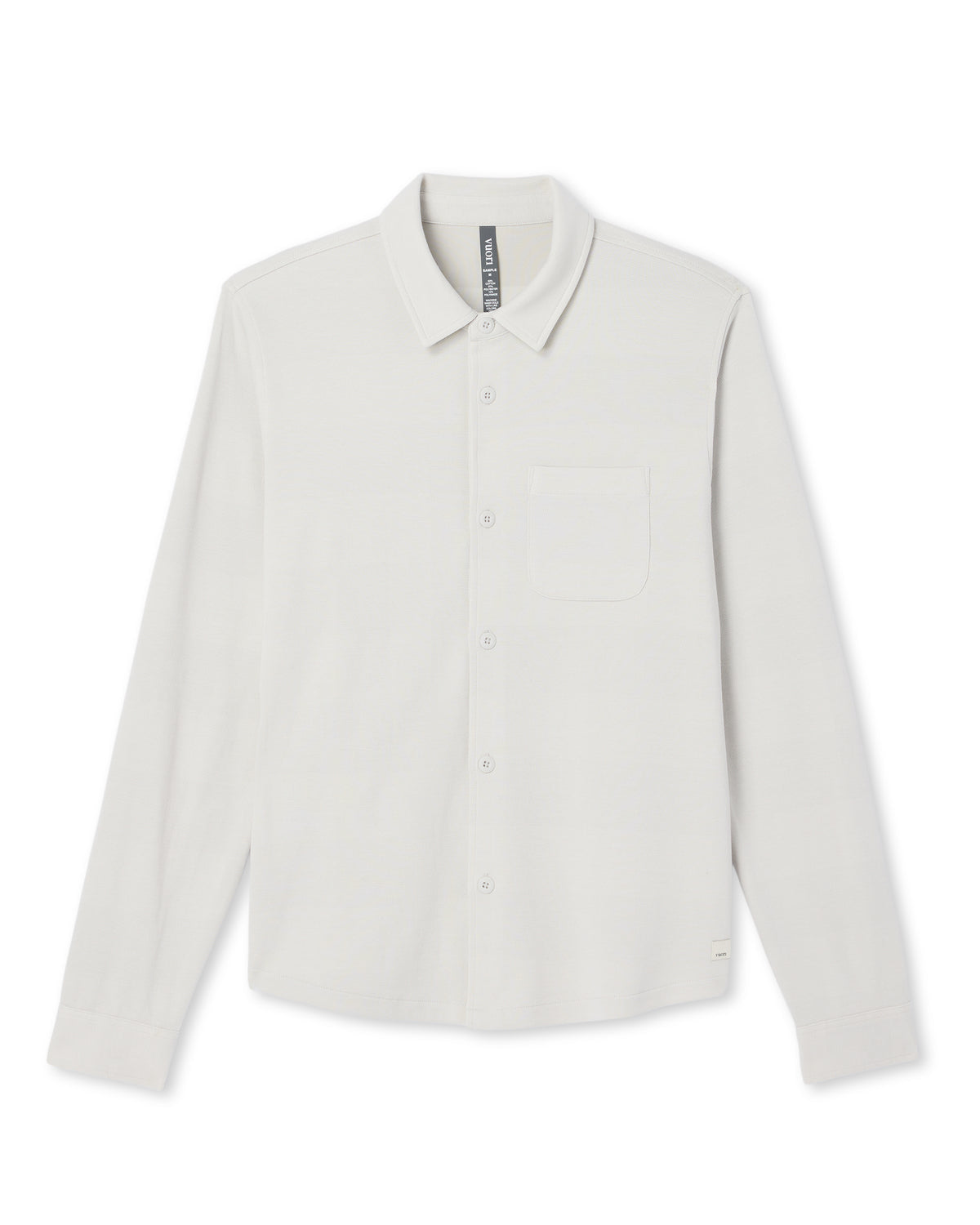 Jeffreys Overshirt Men's Winter Grey Heather Shirt | Vuori Outlet