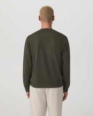 Long Sleeve Coronado Henley - Relaxed Oregano Heather | Vuori US