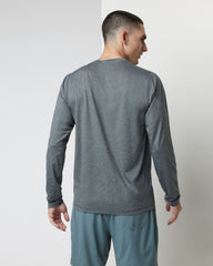 Long Sleeve Tradewind Performance Tee 2.0 Heather Grey | Vuori Discount