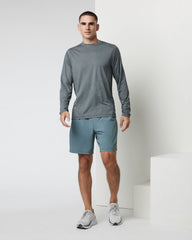 Long Sleeve Tradewind Performance Tee 2.0 Heather Grey | Vuori Discount