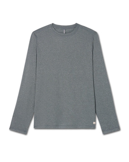 Long Sleeve Tradewind Performance Tee 2.0 Heather Grey | Vuori Discount