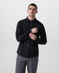 Long Sleeve North Beach Button Down Black | Vuori On sale