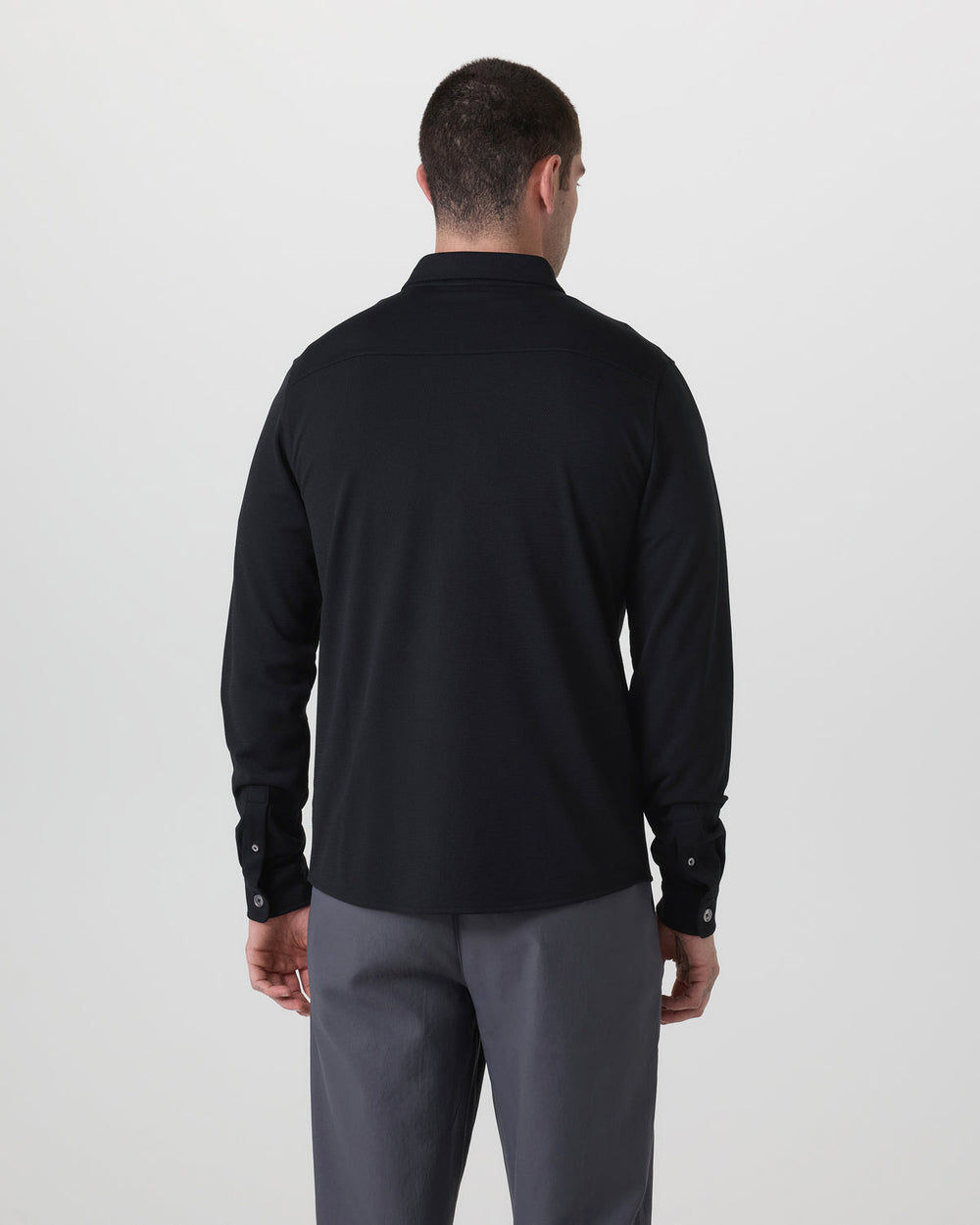 Long Sleeve North Beach Button Down Black | Vuori On sale
