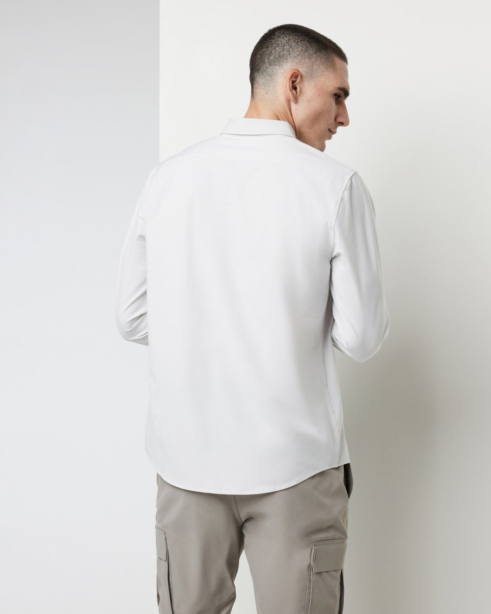 Long Sleeve Bridge Button Down Men's Salt Shirt | Vuori Outlet