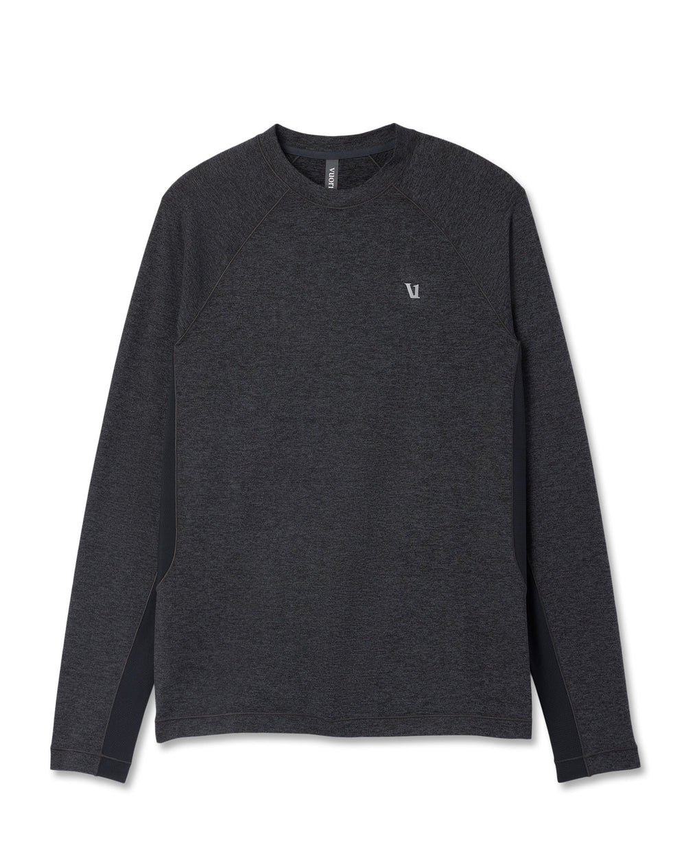 Long Sleeve Ponto Hybrid Baselayer Charcoal Heather | Vuori US