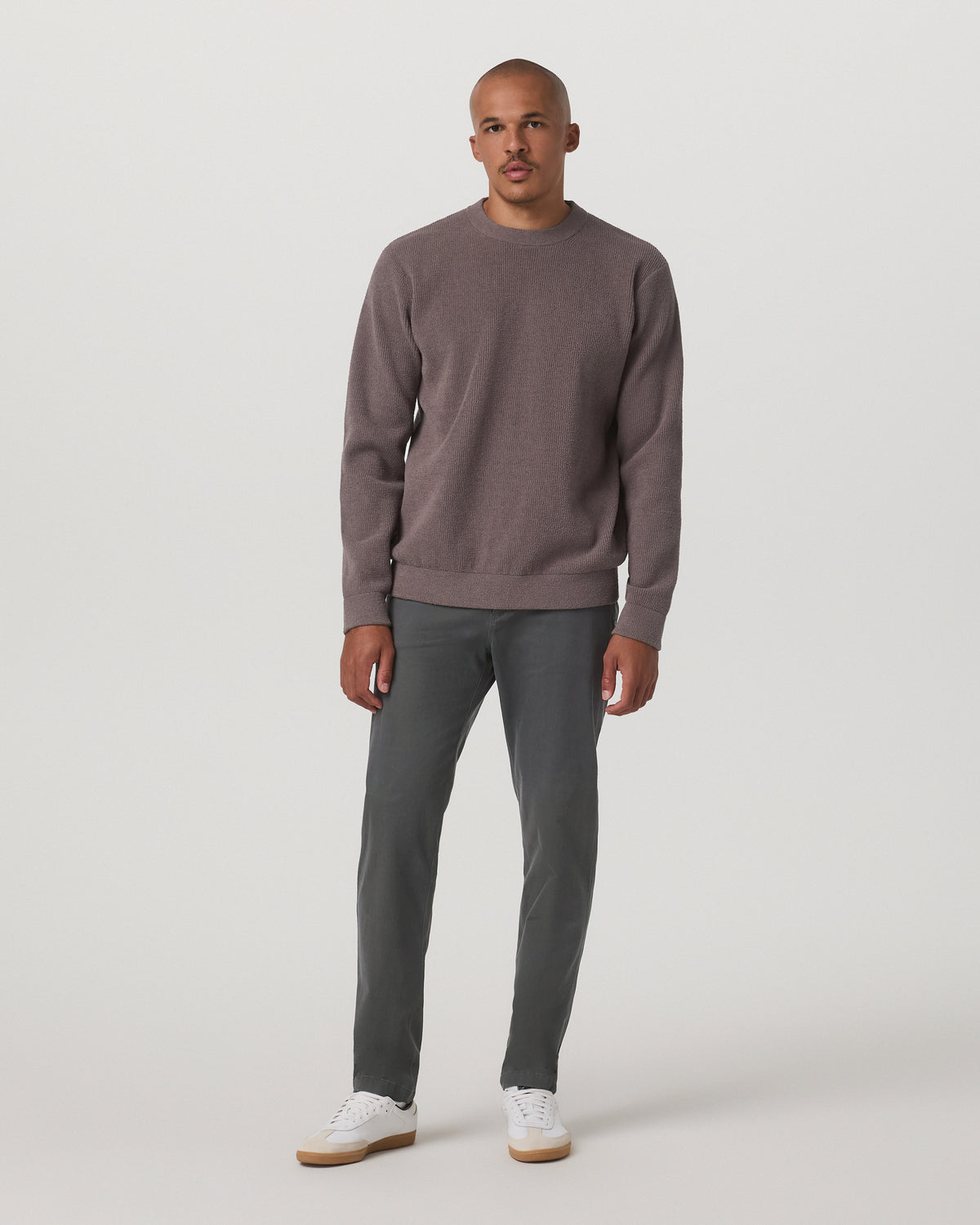 Midweight Rib Sweater Men's Timber Ribbed Knit Sweater | Vuori For sale