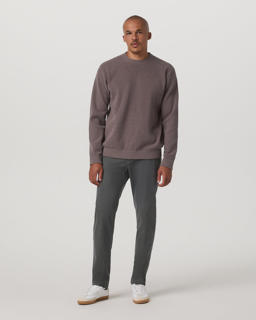 Midweight Rib Sweater Men's Timber Ribbed Knit Sweater | Vuori For sale