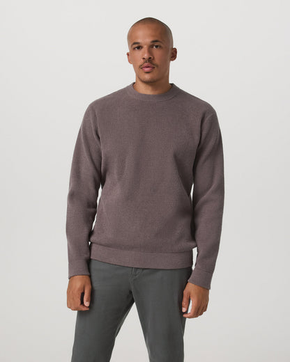 Midweight Rib Sweater Men's Timber Ribbed Knit Sweater | Vuori For sale