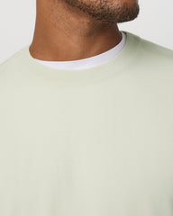 Men's Merino Fine Gauge Wool Sweater Sandalwood | Vuori Outlet