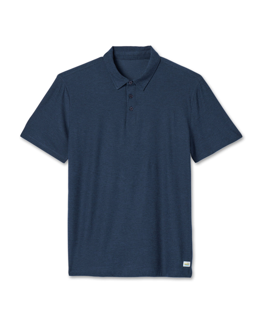 Strato Tech Polo Men's Navy Heather Polo | Vuori