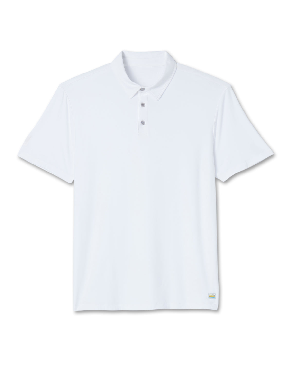 Strato Tech Polo Men's White Athletic Polo | Vuori Sale