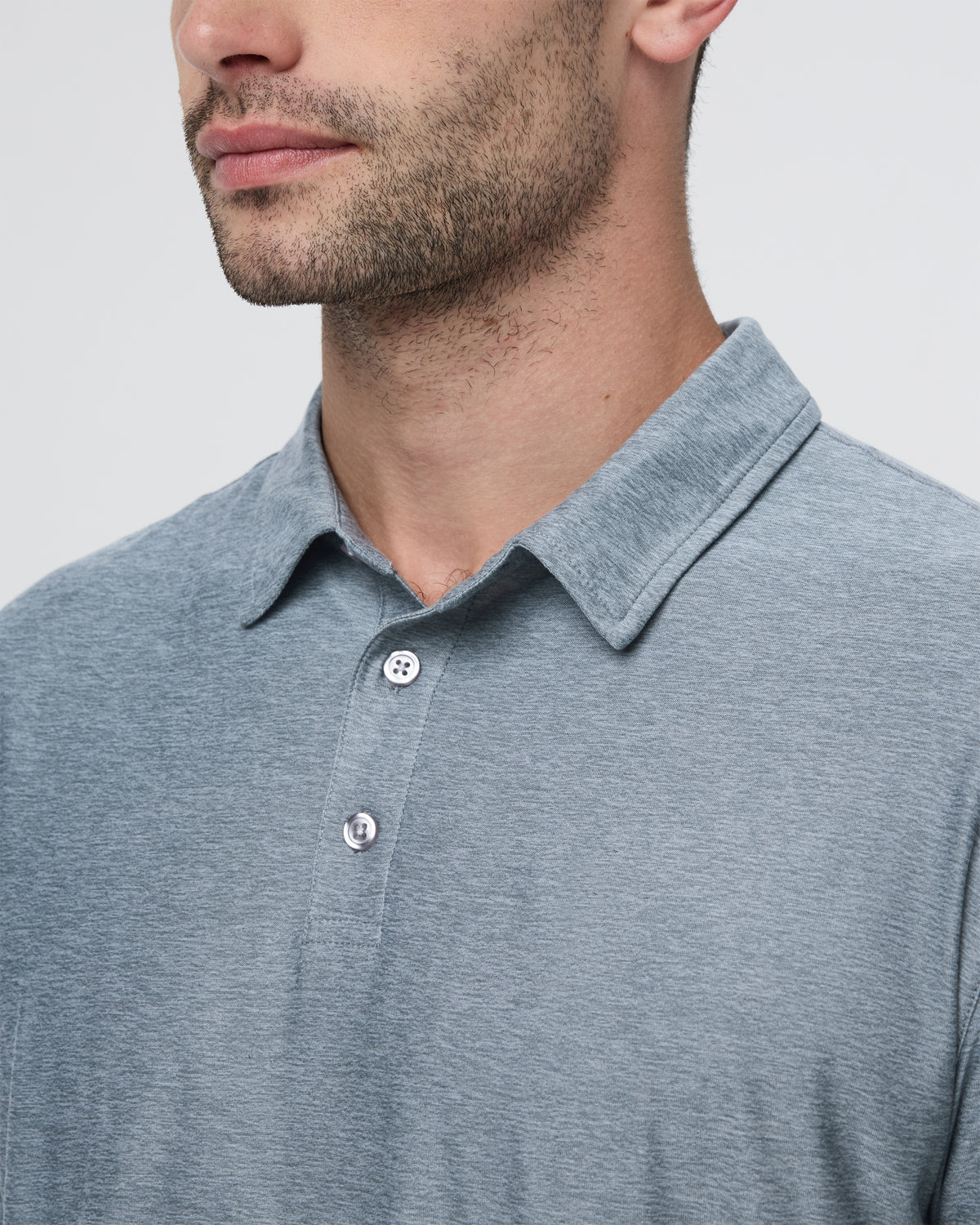 Strato Tech Polo Men's Mist Heather Polo | Vuori On sale