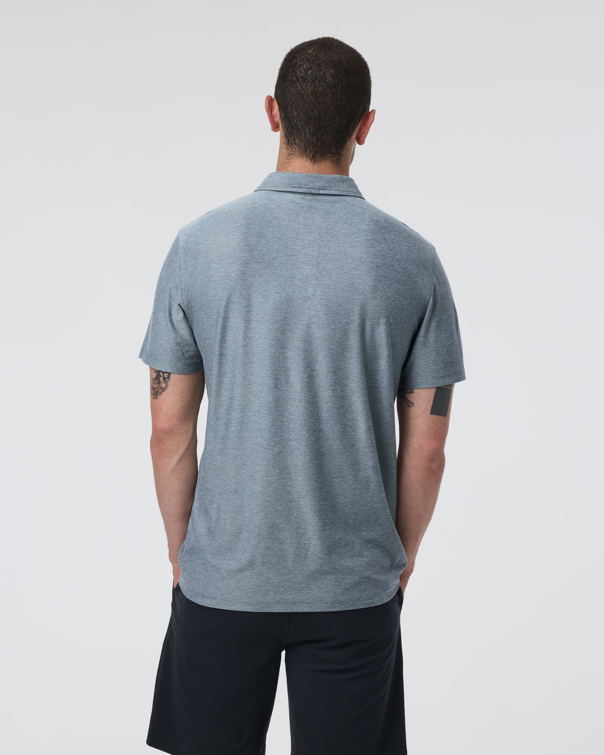 Strato Tech Polo Men's Mist Heather Polo | Vuori On sale