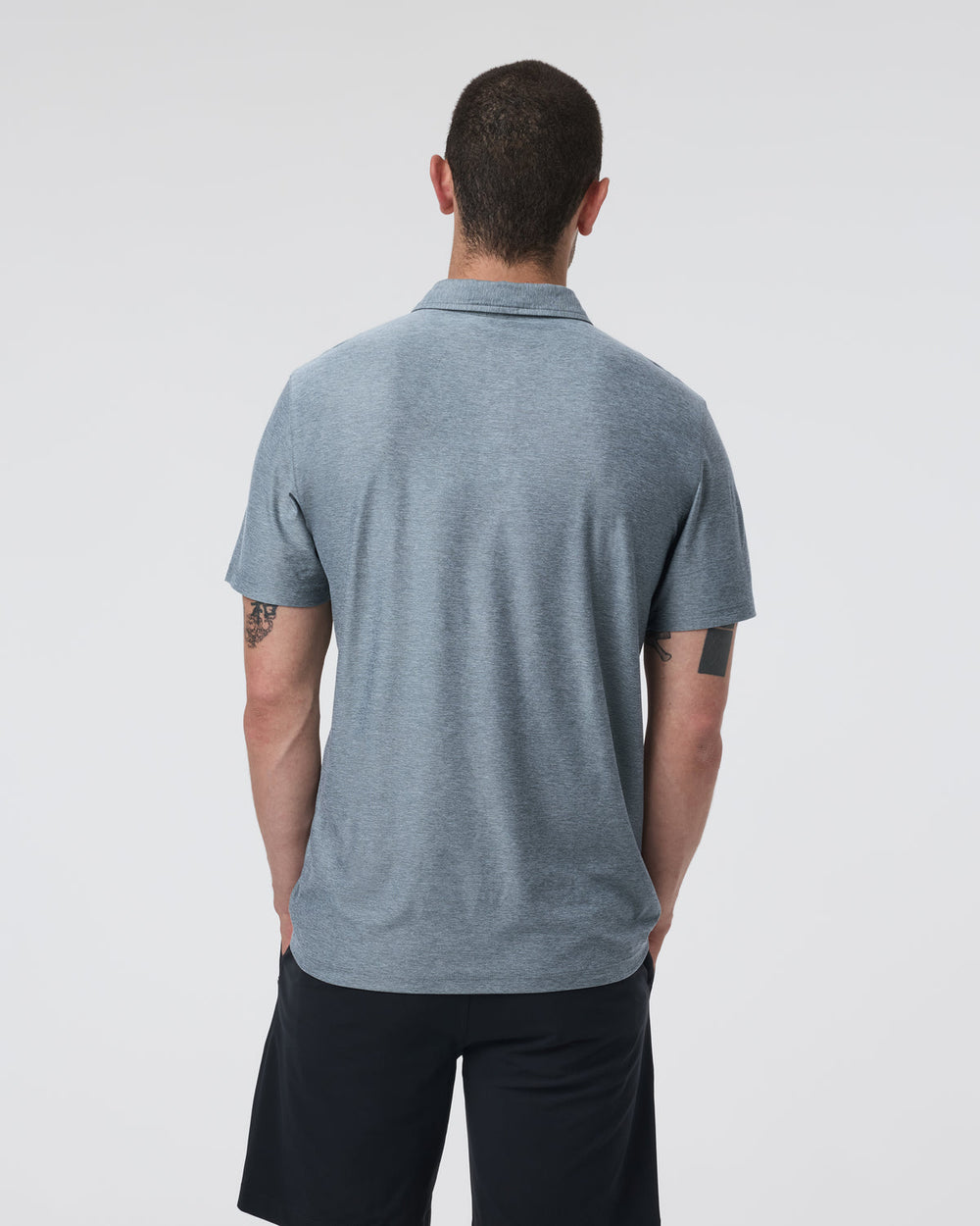 Strato Tech Polo Men's Mist Heather Polo | Vuori On sale