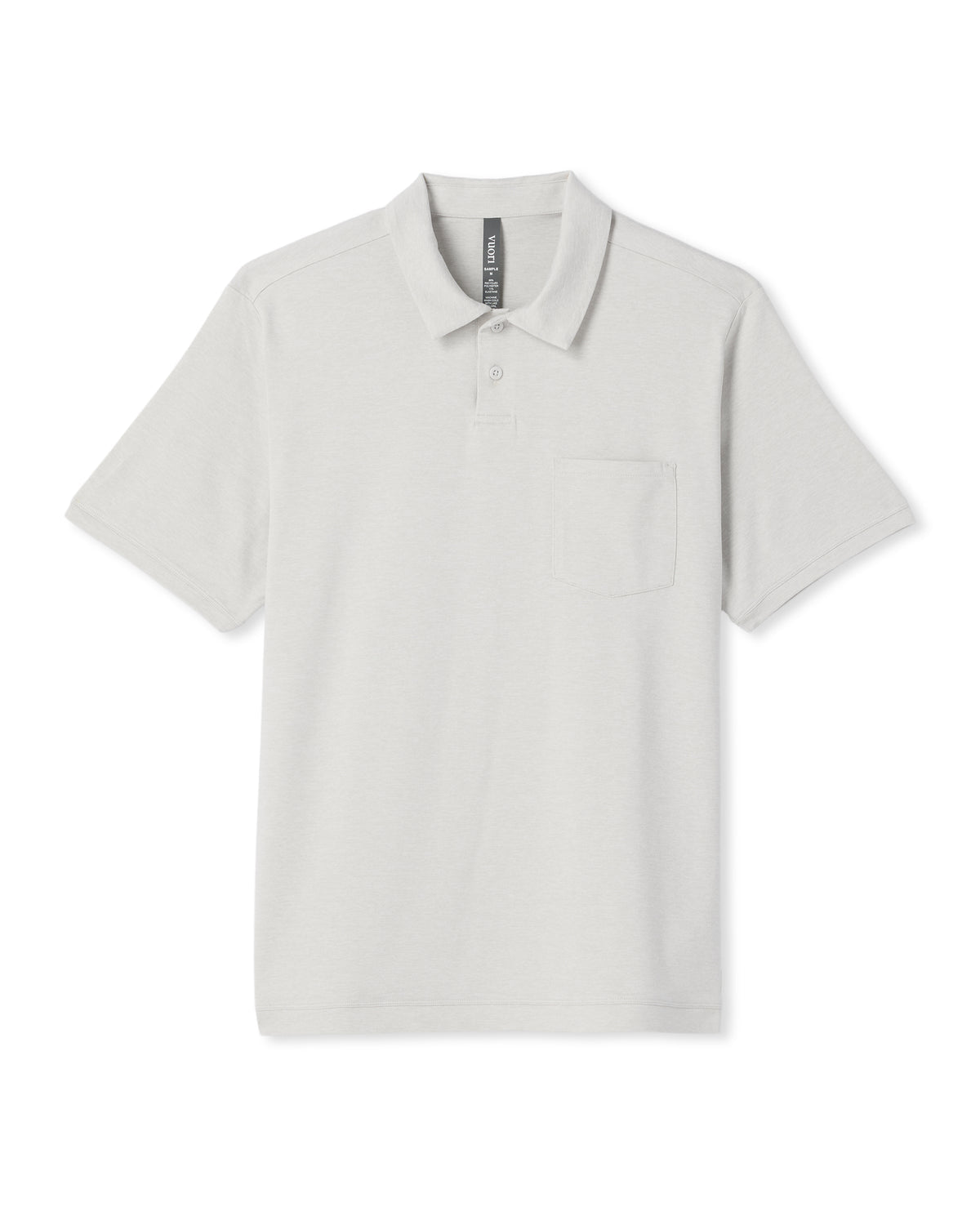 Men's Short Sleeve Ponto Performance Polo Salt Heather | Vuori On sale