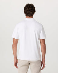 Men's Short Sleeve Ponto Performance Polo White | Vuori For sale