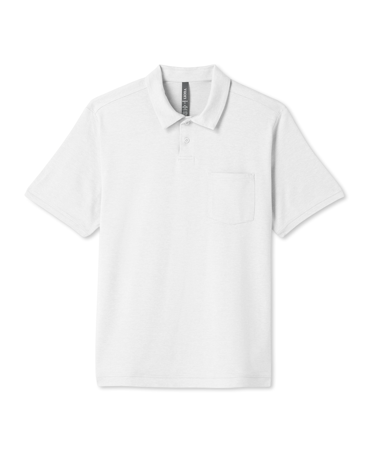 Men's Short Sleeve Ponto Performance Polo White | Vuori For sale