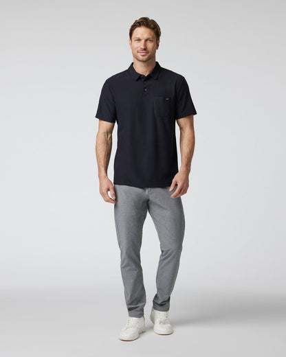 Ace Polo Men's Black Polo Clothing | Vuori Online