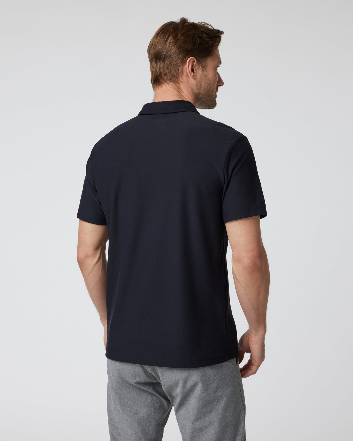 Ace Polo Men's Black Polo Clothing | Vuori Online