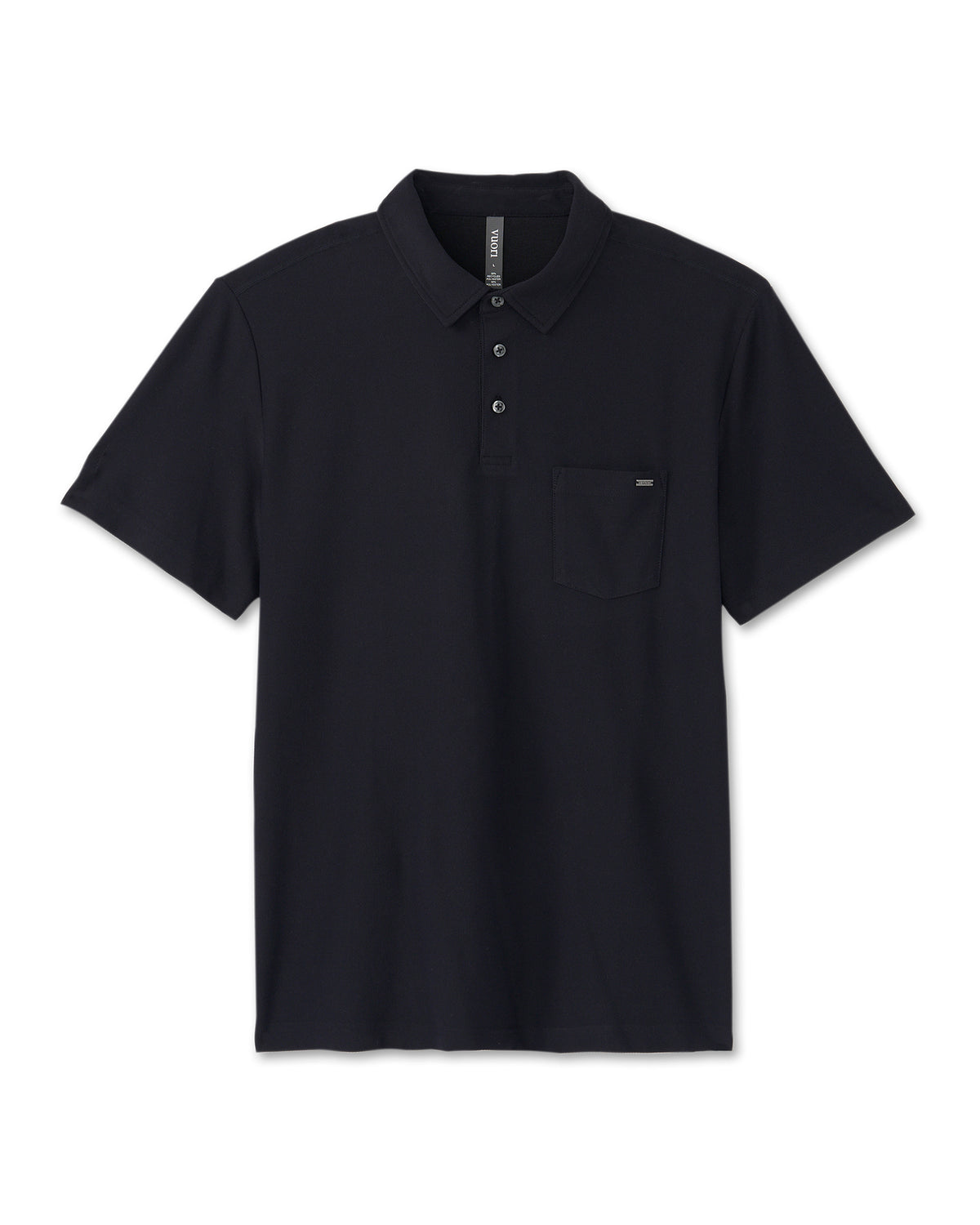Ace Polo Men's Black Polo Clothing | Vuori Online