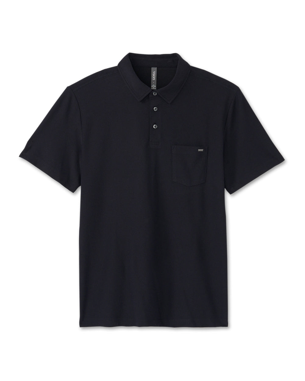 Ace Polo Men's Black Polo Clothing | Vuori Online