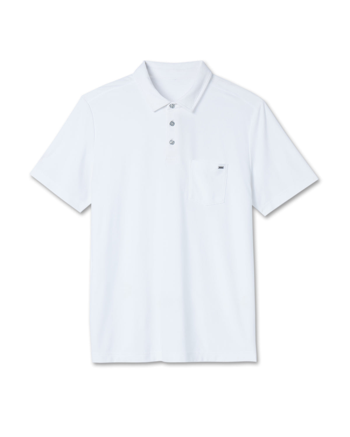 Ace Polo Men's White Polo Shirt | Vuori Outlet