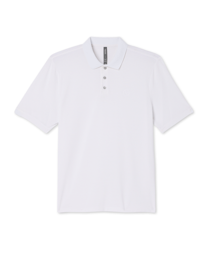 Men's Short Sleeve Gamepoint Polo 2.0 White - Non Tipped | Vuori US