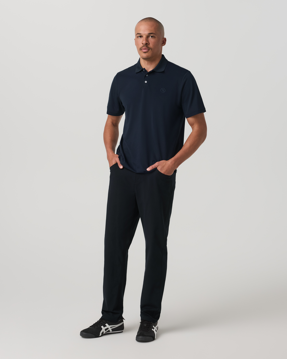 Men's Short Sleeve Gamepoint Polo 2.0 Ink - Non Tipped | Vuori Discount