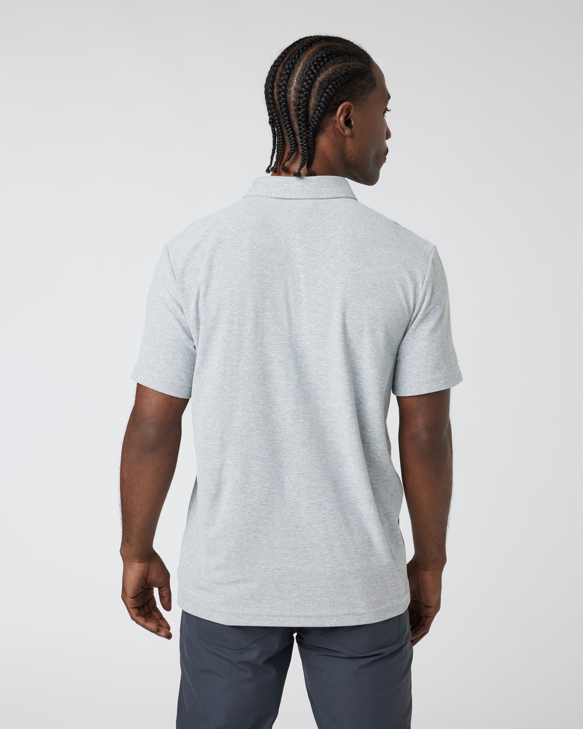 Ace Polo Men's Light Grey Polo | Vuori Sale