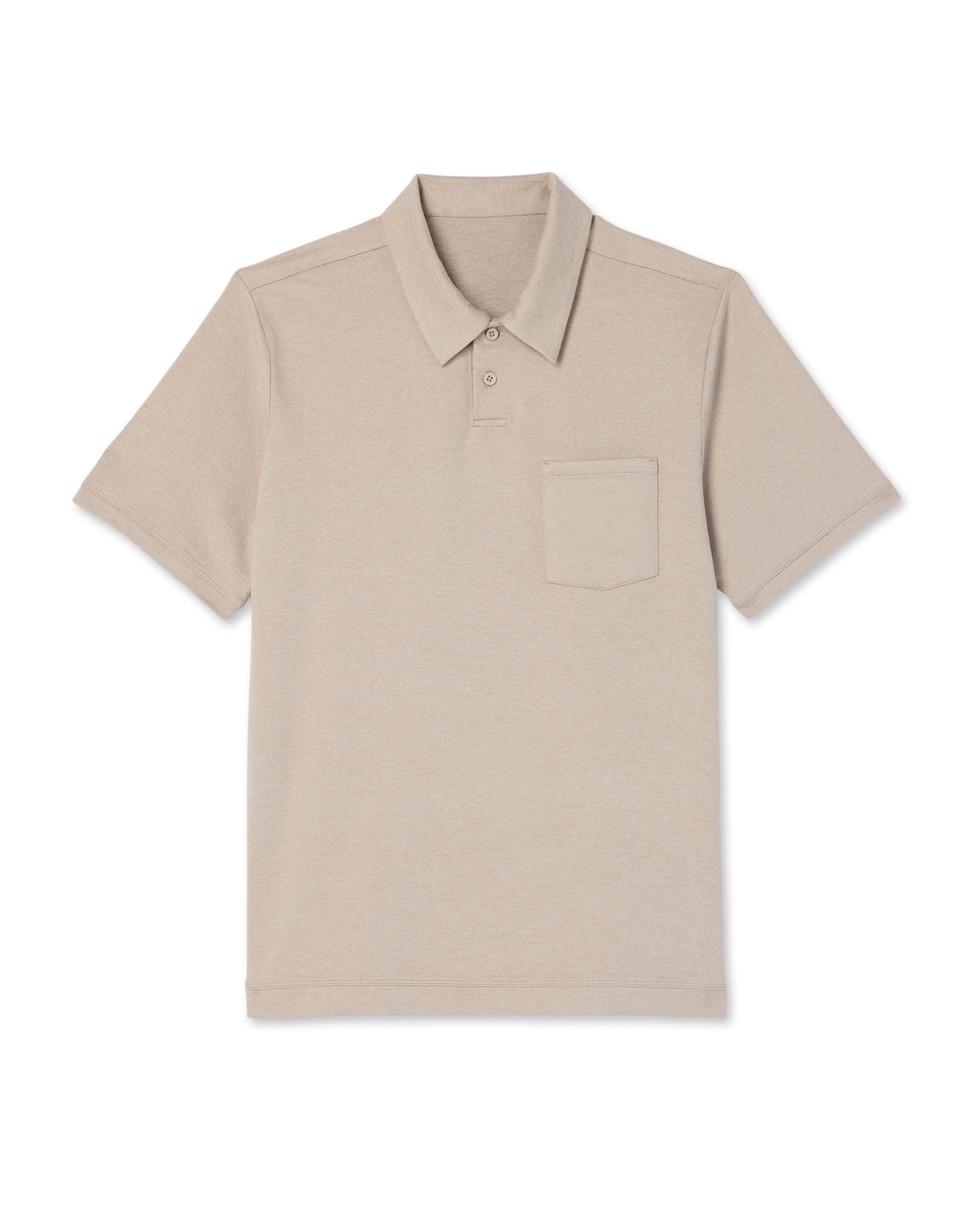 Short Sleeve Ponto Performance Polo Dark Salt Heather | Vuori For sale