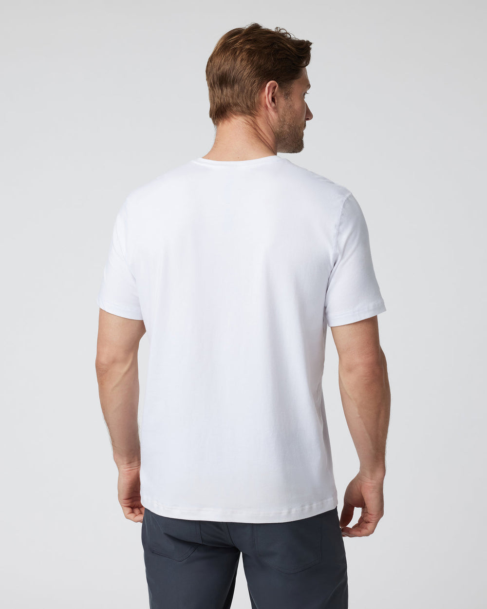 Short Sleeve Ever Henley Men's White Henley T Shirt | Vuori Clothing