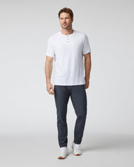 Short Sleeve Ever Henley Men's White Henley T Shirt | Vuori Clothing