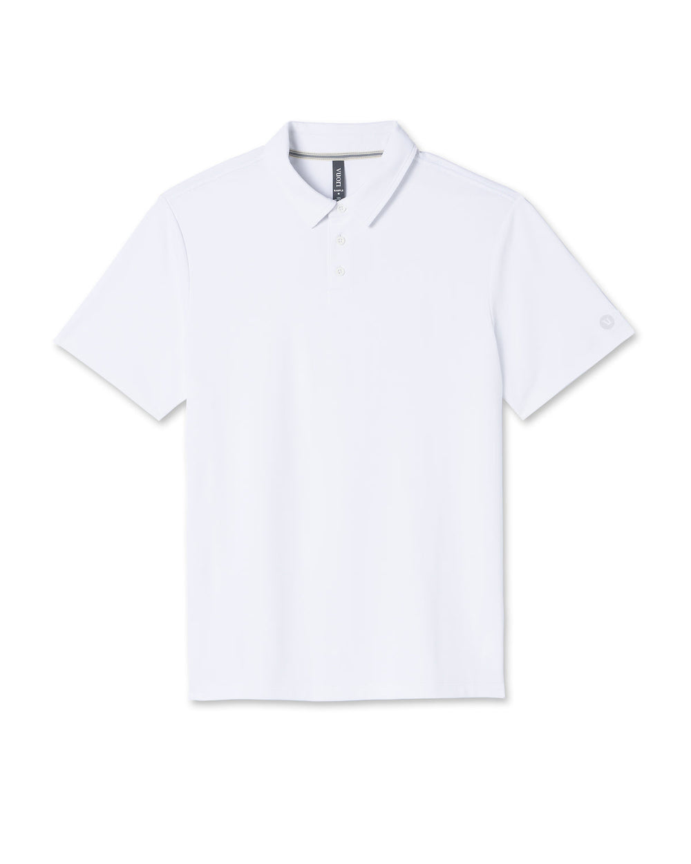 Gamepoint Polo Men's White Tennis Shirt | Vuori Discount